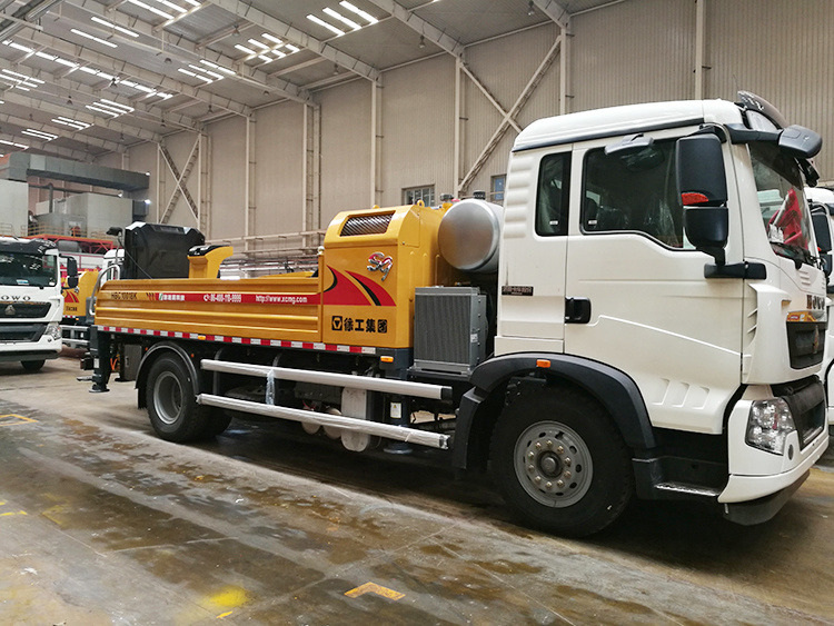 مضخة خرسانة XCMG 2020 Year Concrete Pump Truck Hbc10022V Used Truck Mounted Concrete Pump Price: صور 6