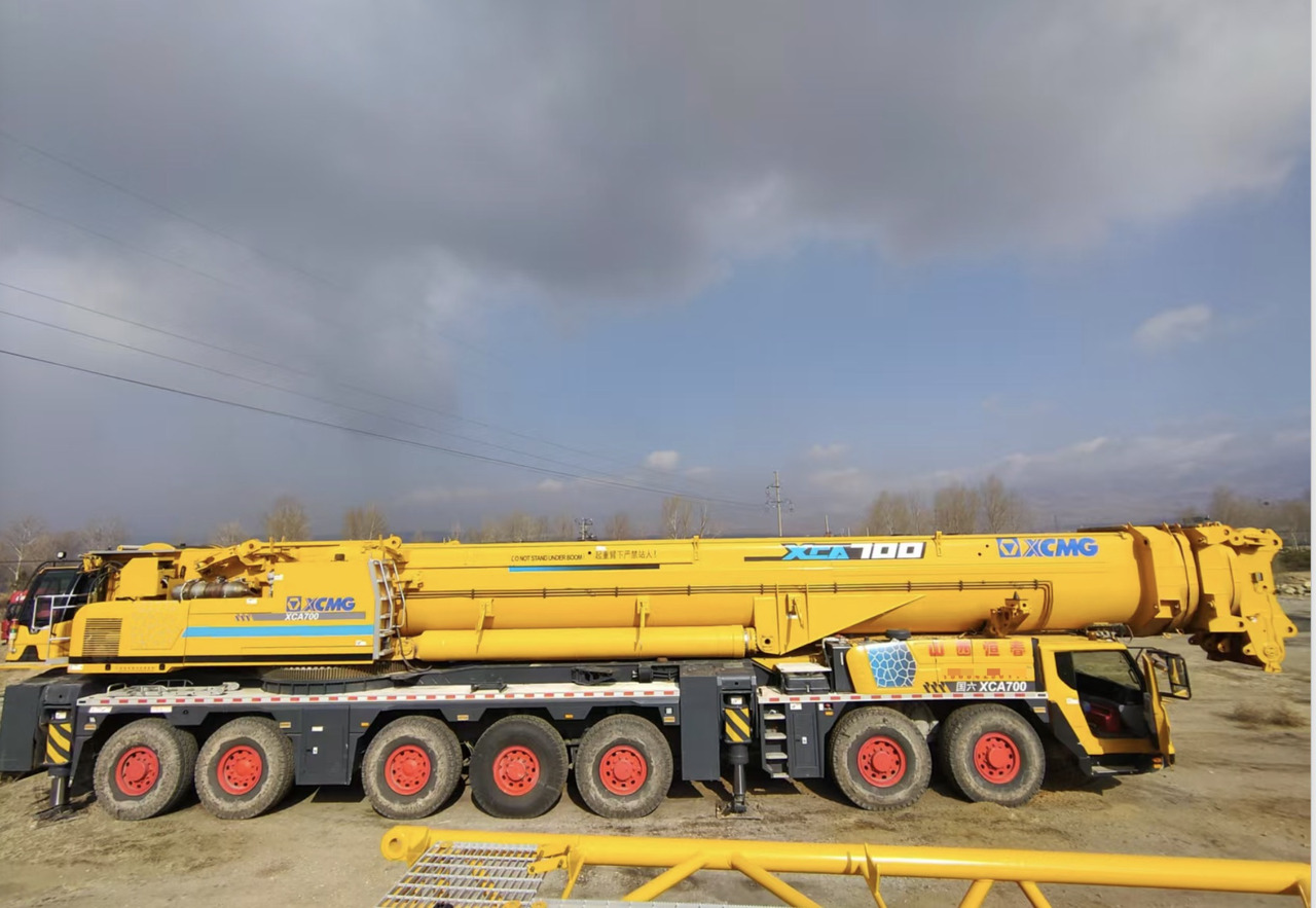 XCMG Official 700 Ton Used Mobile Cranes XCA700 All Terrain Crane Price For Sale - رافعة لجميع التضاريس: صور 4 XCMG Official 700 Ton Used Mobile Cranes XCA700 All Terrain Crane Price For Sale - رافعة لجميع التضاريس: صور 4