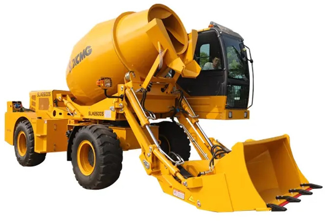 XCMG Official SLM2600S 2.6cbm Concrete Mixer Mobile Self Loading Concrete Mixer Truck - خلاطه اسمنت: صور 2 XCMG Official SLM2600S 2.6cbm Concrete Mixer Mobile Self Loading Concrete Mixer Truck - خلاطه اسمنت: صور 2