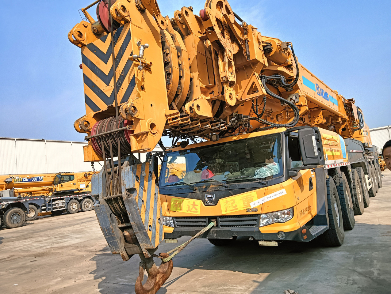 XCMG Official Second Hand 500 Ton Truck Crane XCA500 All Terrain Crane - رافعة لجميع التضاريس: صور 2 XCMG Official Second Hand 500 Ton Truck Crane XCA500 All Terrain Crane - رافعة لجميع التضاريس: صور 2