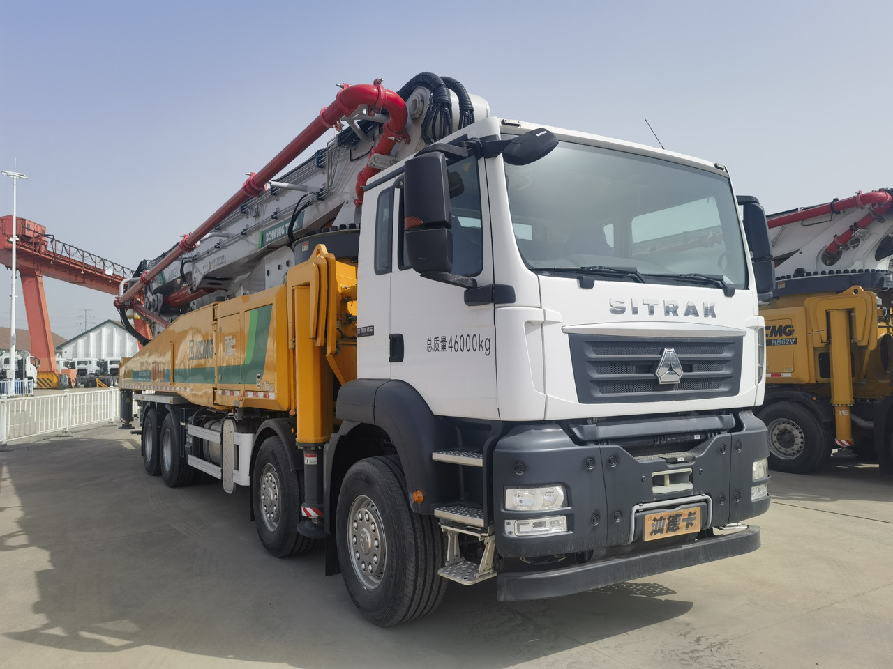 XCMG Official Second Hand 62m Concrete Boom Pump HB62V Truck Mounted Concrete Pump For Sale - مضخة خرسانة: صور 2 XCMG Official Second Hand 62m Concrete Boom Pump HB62V Truck Mounted Concrete Pump For Sale - مضخة خرسانة: صور 2