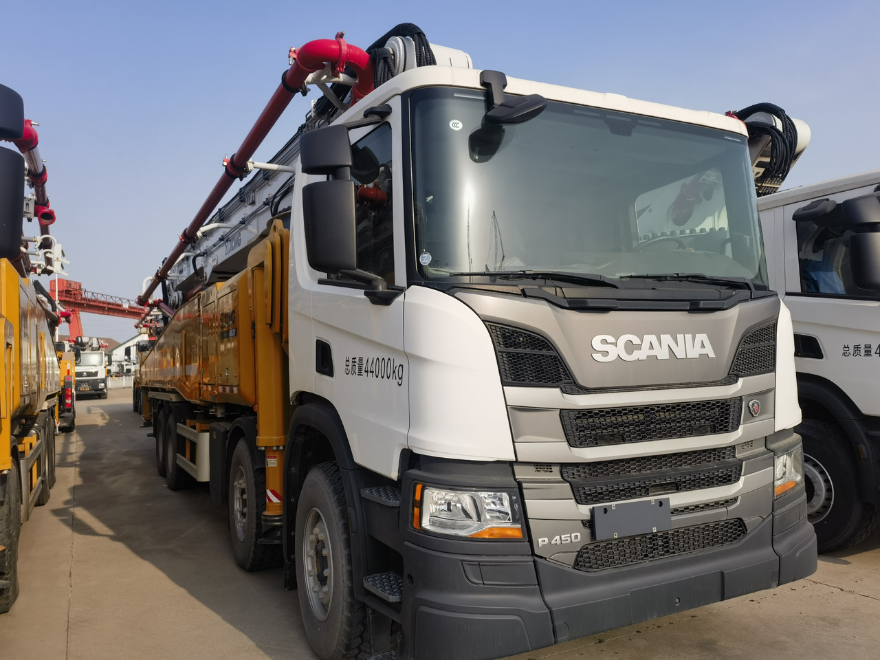 XCMG Official Used Diesel Concrete Pump 62m HB62V Truck-mounted Concrete Pump Hot Sale - مضخة خرسانة: صور 2 XCMG Official Used Diesel Concrete Pump 62m HB62V Truck-mounted Concrete Pump Hot Sale - مضخة خرسانة: صور 2