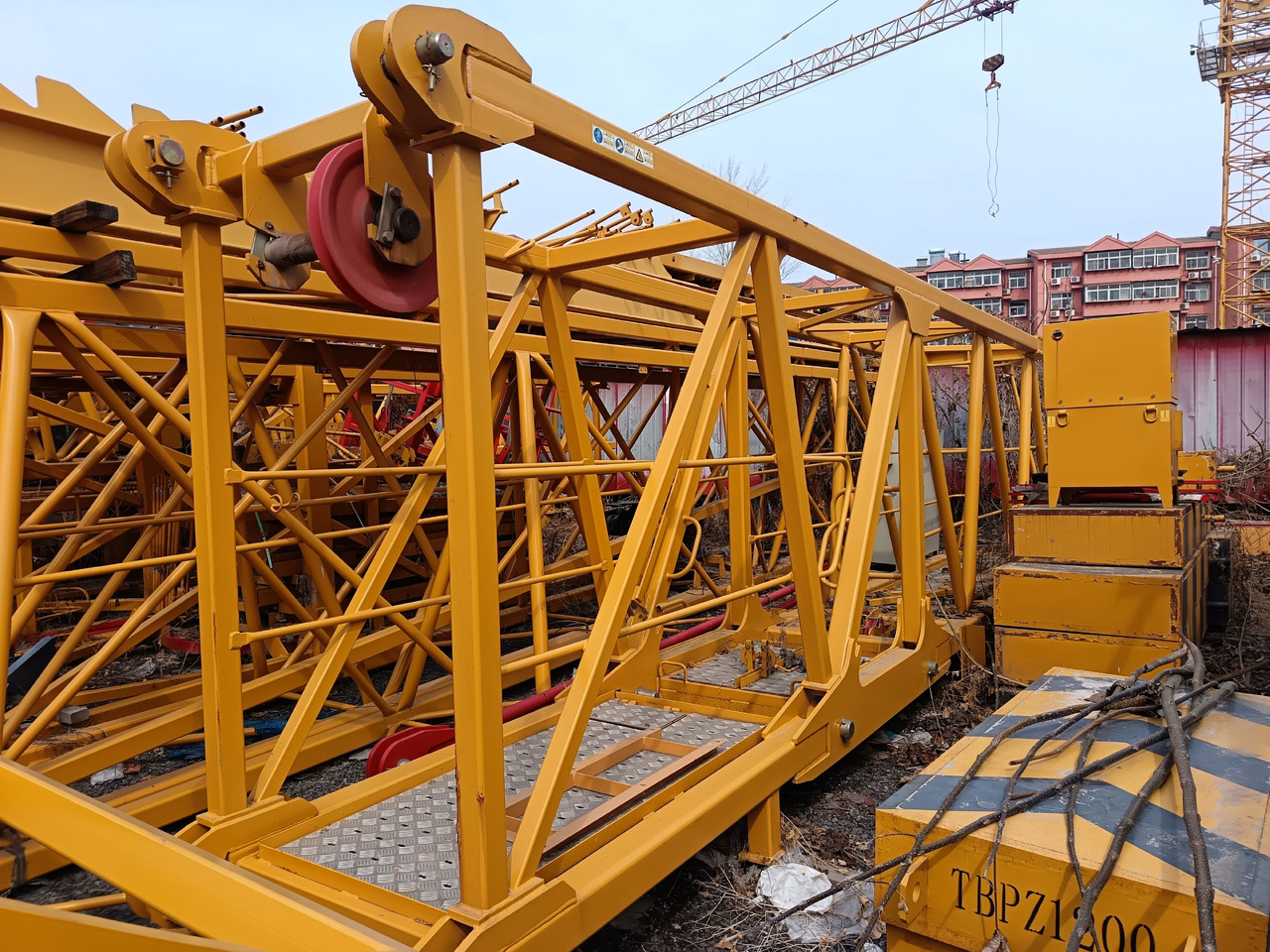 XCMG Official XGT6015A-8S Construction Lifting Crane 8t Flat Top Tower Crane For Sale - رافعة برجية: صور 4 XCMG Official XGT6015A-8S Construction Lifting Crane 8t Flat Top Tower Crane For Sale - رافعة برجية: صور 4