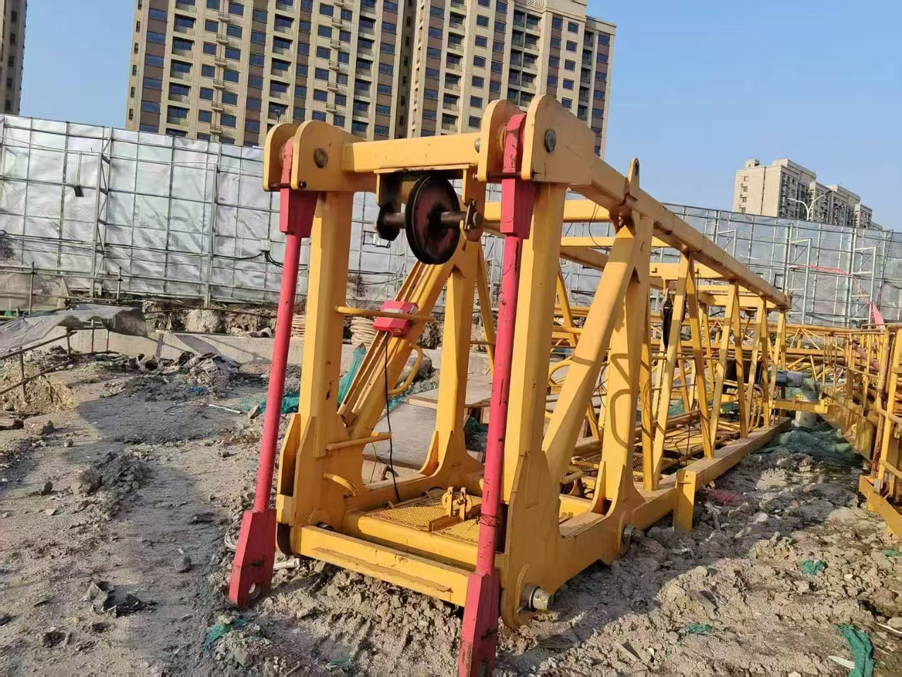 XCMG Official XGT7020-10S1 Crane Lifting Equipment 10t Used Topless Crane For Sale - رافعة برجية: صور 2 XCMG Official XGT7020-10S1 Crane Lifting Equipment 10t Used Topless Crane For Sale - رافعة برجية: صور 2