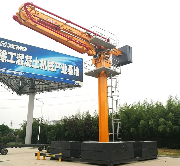 XCMG Schwing Concrete Distributor HGP32 High Efficiency 22kw 32m Hydraulic Spider Concrete Placing Boom Made in China - مضخة خرسانة ثابتة: صور 3 XCMG Schwing Concrete Distributor HGP32 High Efficiency 22kw 32m Hydraulic Spider Concrete Placing Boom Made in China - مضخة خرسانة ثابتة: صور 3