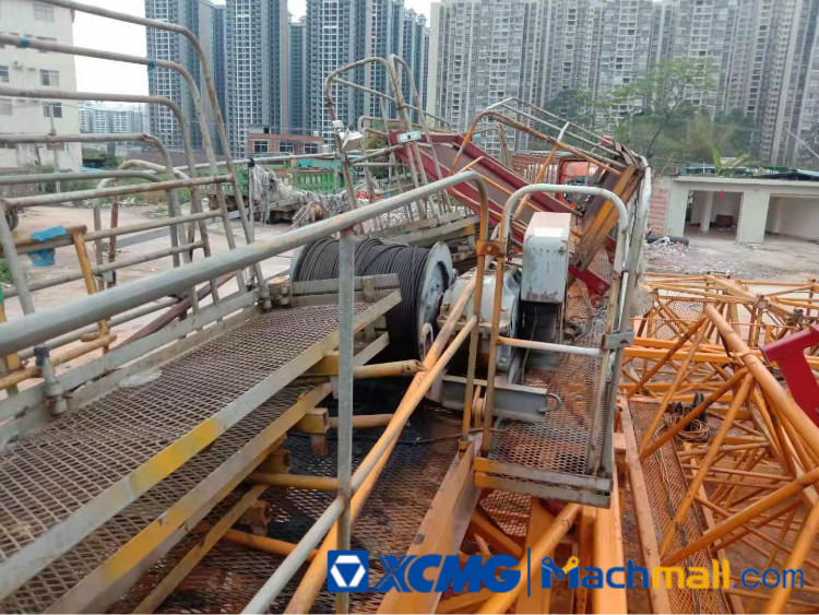 XCMG Used Construction Crane QTZ80 Potain Tower Crane For Sale - رافعة برجية: صور 3 XCMG Used Construction Crane QTZ80 Potain Tower Crane For Sale - رافعة برجية: صور 3