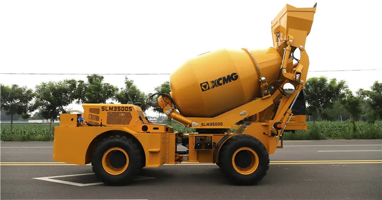 XCMG official SLM3500S 3.5m3 small mobile self loading concrete mixer price list - شاحنة خلاطة خرسانة: صور 3 XCMG official SLM3500S 3.5m3 small mobile self loading concrete mixer price list - شاحنة خلاطة خرسانة: صور 3