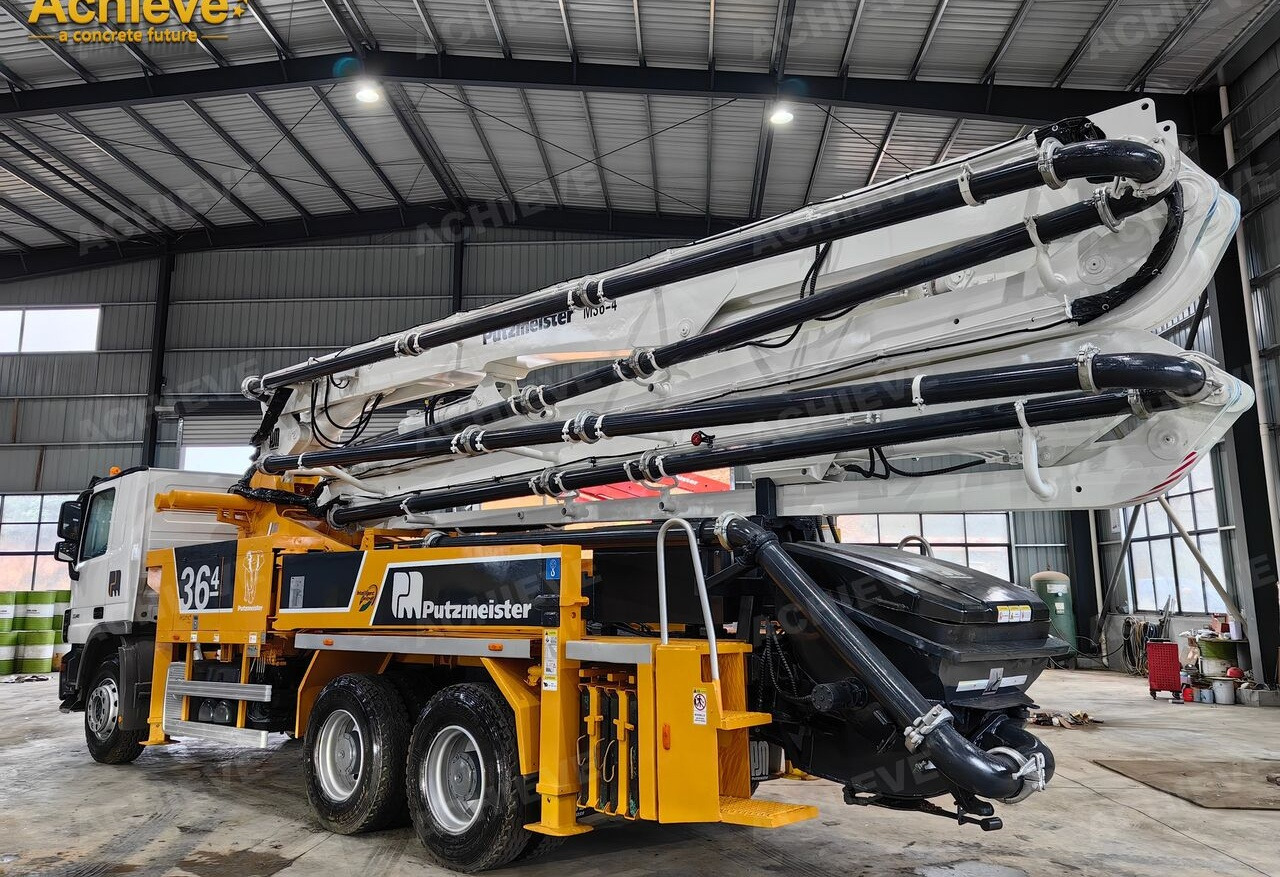 مضخة خرسانة PUTZMEISTER PUTZMEISTER M36-4Z 2013 HOT SALE Mercedes-Benz【ACHIEVE】TOP CONDITION!!!: صور 6