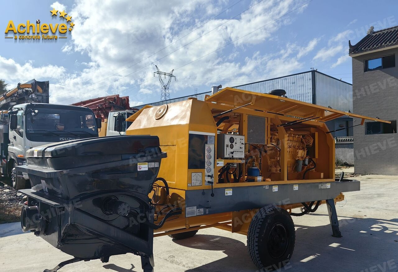 مضخة خرسانة ثابتة Putzmeister 2013 putzmeist BSA2109H-D Stationary concrete pump【ACHIEVE】TOP CONDITION!!!: صور 9