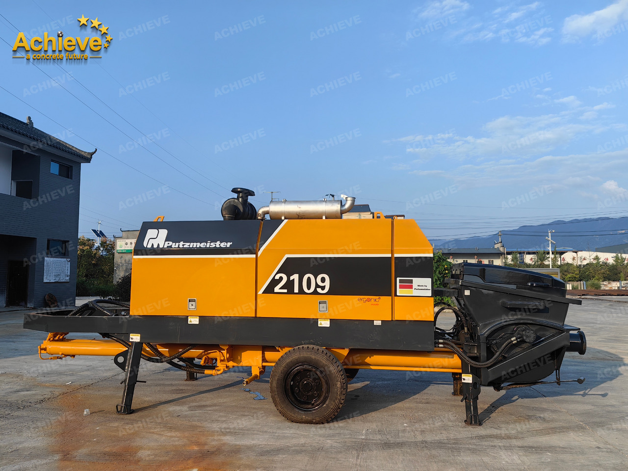 Putzmeister 2013 putzmeist BSA2109H-D Stationary concrete pump【ACHIEVE】TOP CONDITION!!! - مضخة خرسانة ثابتة: صور 1 Putzmeister 2013 putzmeist BSA2109H-D Stationary concrete pump【ACHIEVE】TOP CONDITION!!! - مضخة خرسانة ثابتة: صور 1