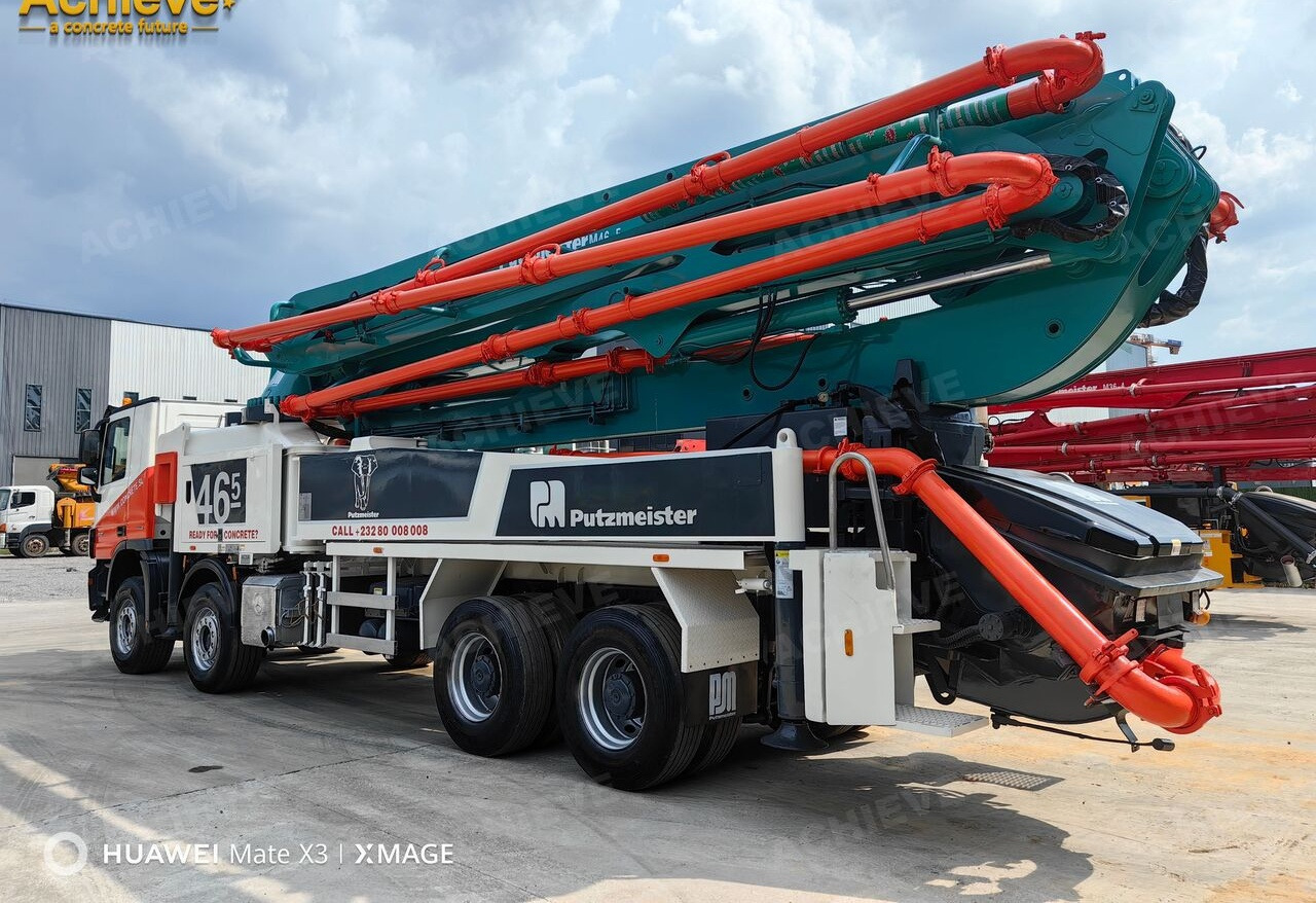 مضخة خرسانة Putzmeister Compact Truck-Mounted Concrete Pump M46-5 【ACHIEVE】TOP CONDITION!!!: صور 6