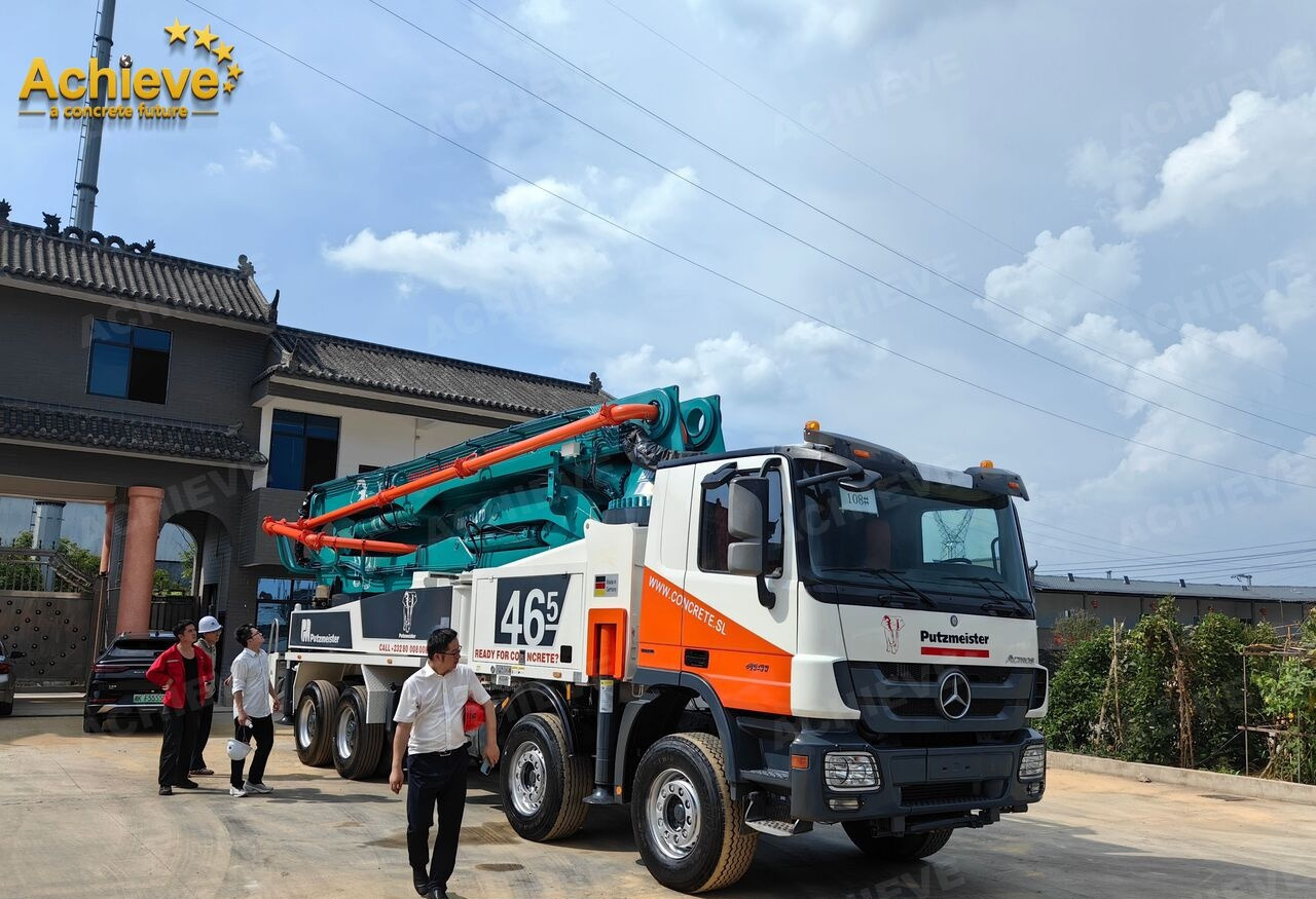 مضخة خرسانة Putzmeister Compact Truck-Mounted Concrete Pump M46-5 【ACHIEVE】TOP CONDITION!!!: صور 7