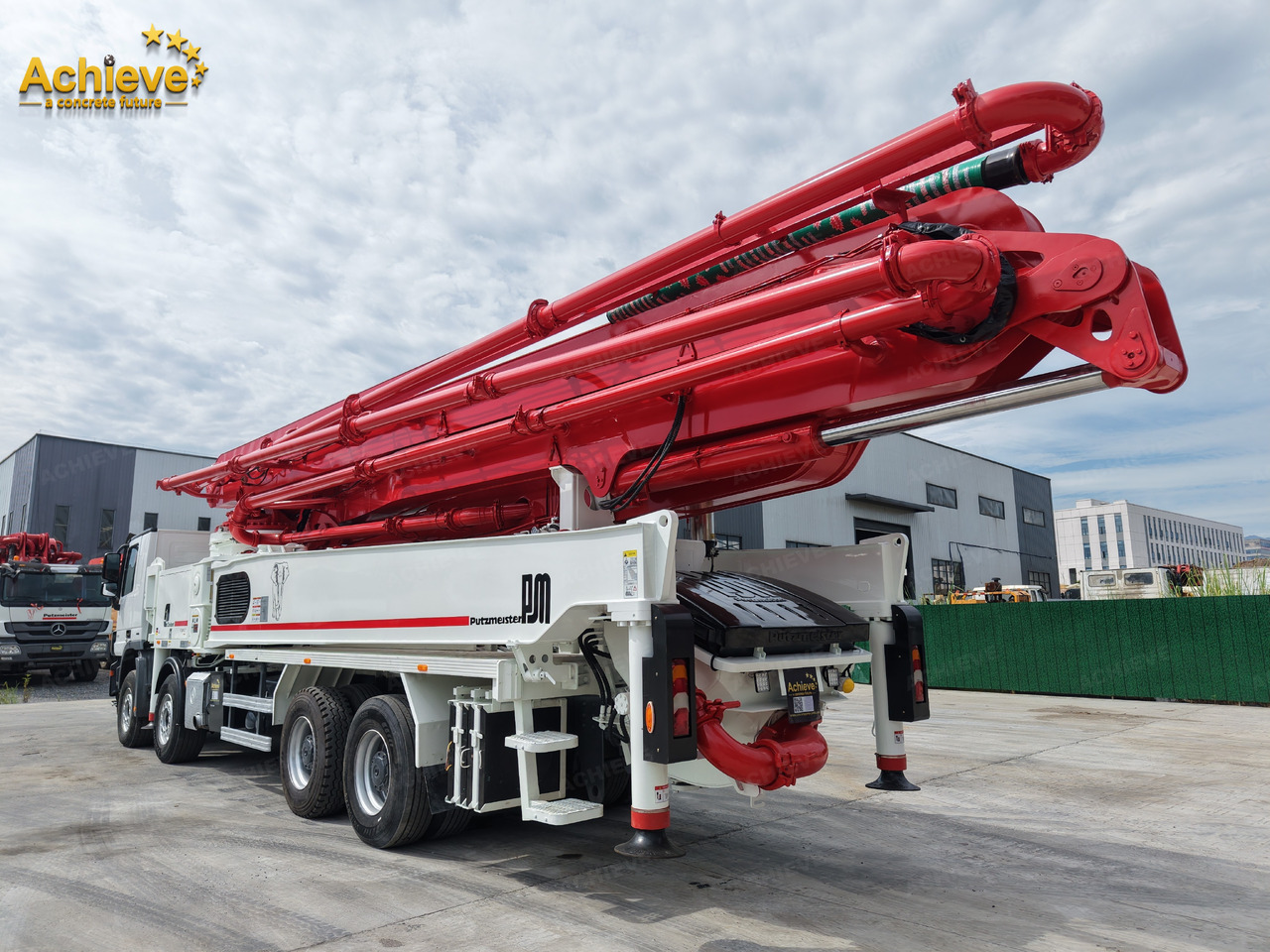 Putzmeister Putzmeister  M56-4RZ Actros 4141Mercedes-Benz Concrete pump truck 【ACHIEVE】TOP CONDITION!!! إيجار Putzmeister Putzmeister  M56-4RZ Actros 4141Mercedes-Benz Concrete pump truck 【ACHIEVE】TOP CONDITION!!!: صور 24