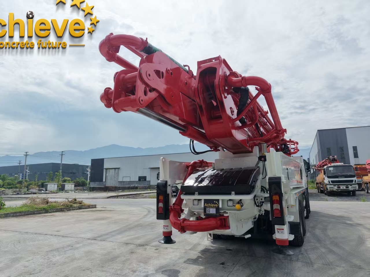 Putzmeister Putzmeister  M56-4RZ Actros 4141Mercedes-Benz Concrete pump truck 【ACHIEVE】TOP CONDITION!!! إيجار Putzmeister Putzmeister  M56-4RZ Actros 4141Mercedes-Benz Concrete pump truck 【ACHIEVE】TOP CONDITION!!!: صور 26