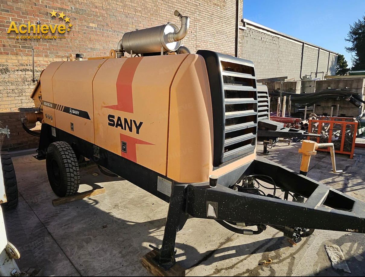 SANY 【ACHIEVE】TOP CONDITION!!! demo new low hours Sany Concrete Trailer Pump 2015 HBT6016C-5D - مضخة خرسانة ثابتة: صور 3 SANY 【ACHIEVE】TOP CONDITION!!! demo new low hours Sany Concrete Trailer Pump 2015 HBT6016C-5D - مضخة خرسانة ثابتة: صور 3