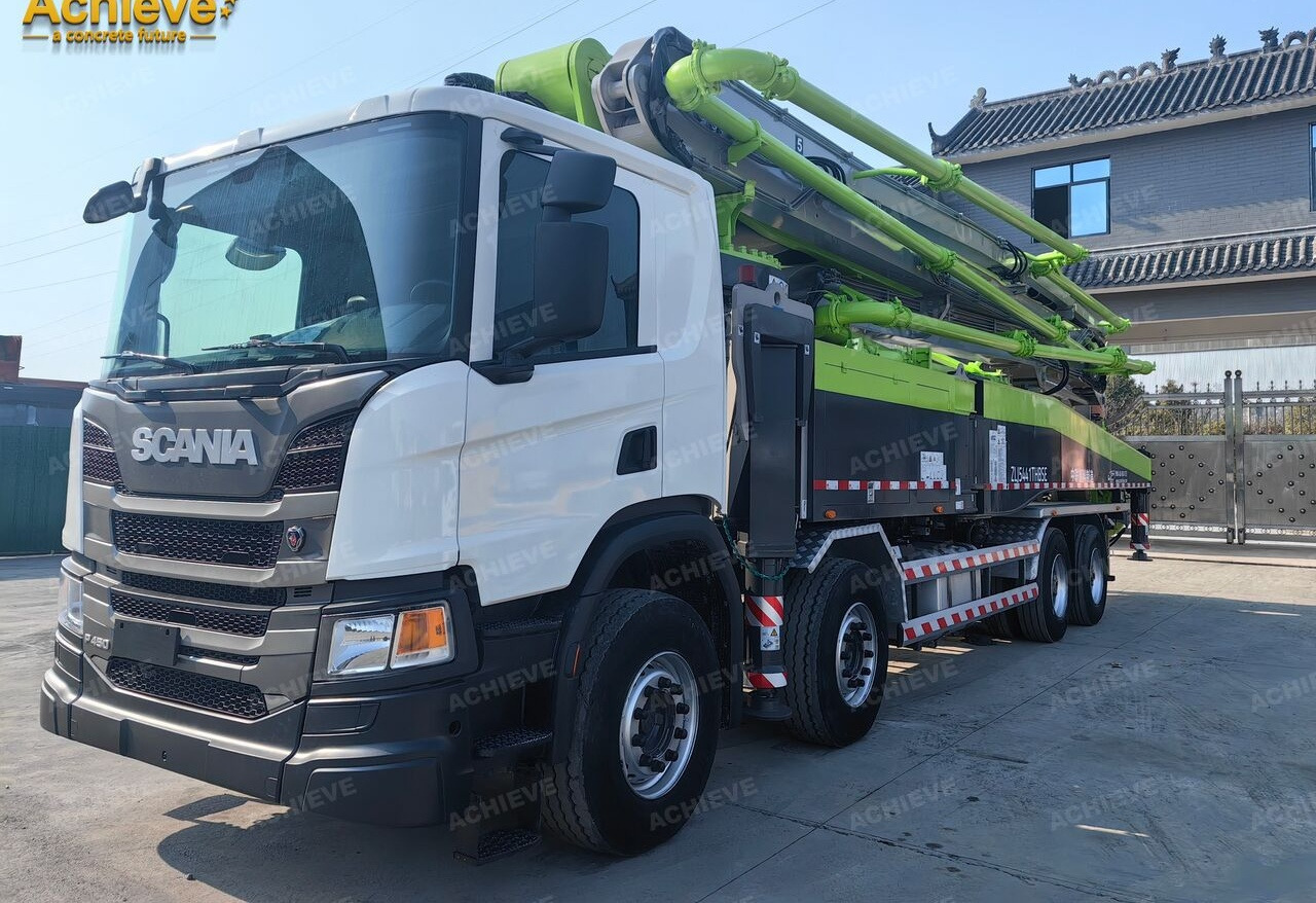 مضخة خرسانة ZOOMLION ZOOMLION 2019 ZOOMLION 56X-6RZ 56M Scania P450 8x4【ACHIEVE】TOP CONDITION!!!: صور 30