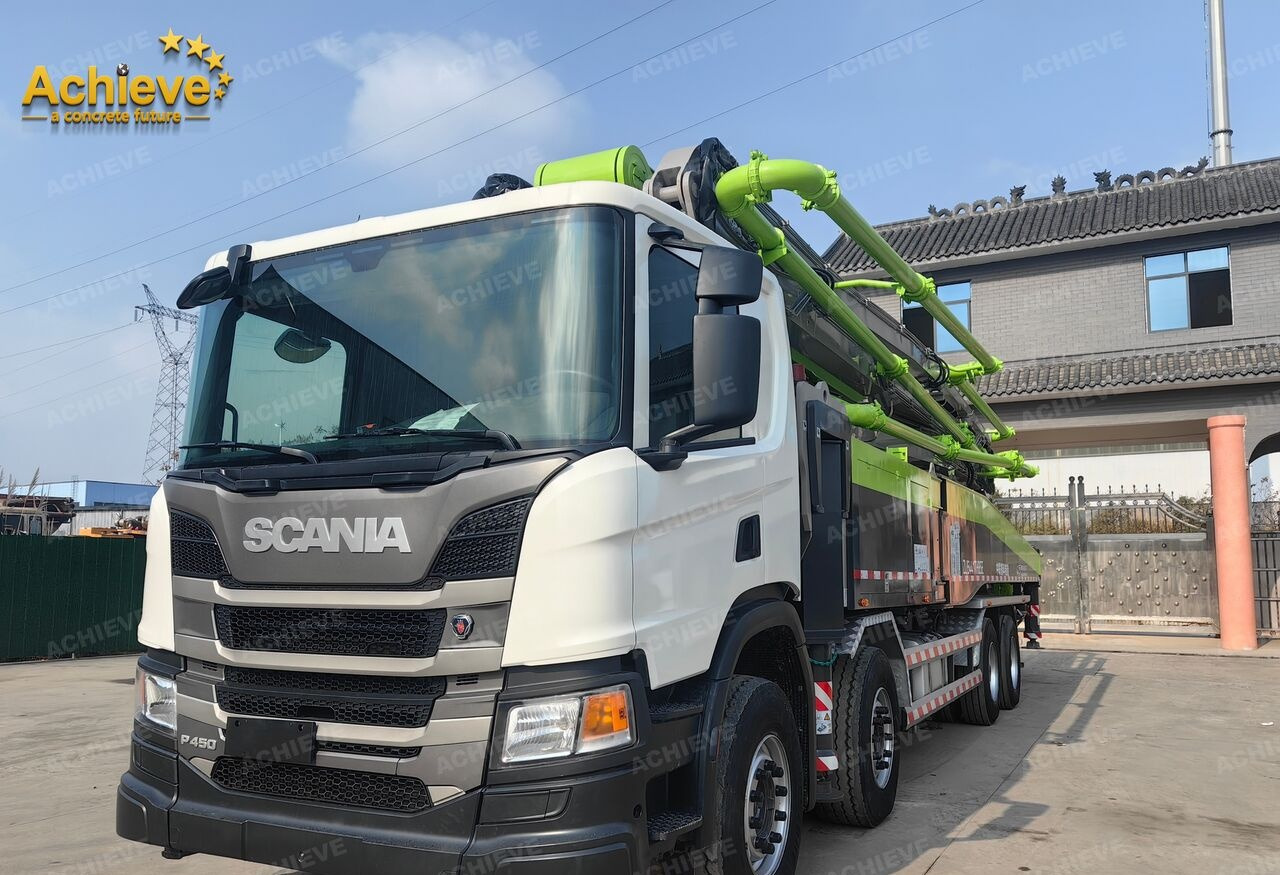 مضخة خرسانة ZOOMLION ZOOMLION 2019 ZOOMLION 56X-6RZ 56M Scania P450 8x4【ACHIEVE】TOP CONDITION!!!: صور 24