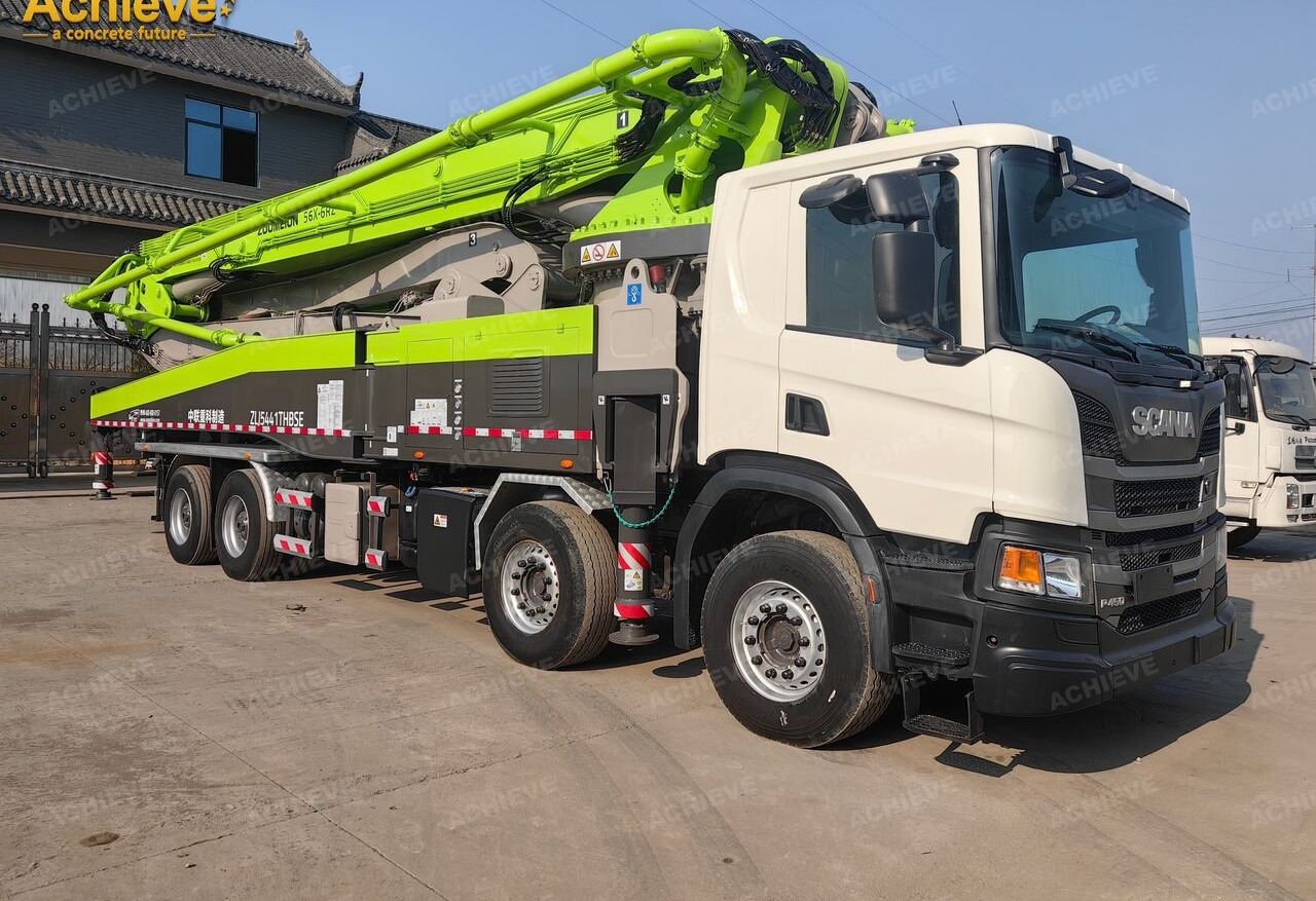 مضخة خرسانة ZOOMLION ZOOMLION 2019 ZOOMLION 56X-6RZ 56M Scania P450 8x4【ACHIEVE】TOP CONDITION!!!: صور 27
