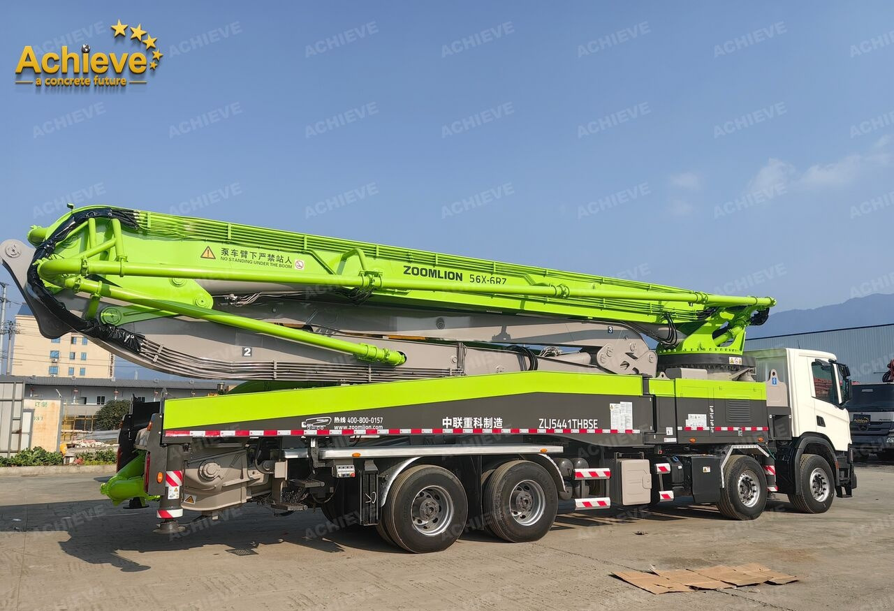 مضخة خرسانة ZOOMLION ZOOMLION 2019 ZOOMLION 56X-6RZ 56M Scania P450 8x4【ACHIEVE】TOP CONDITION!!!: صور 26