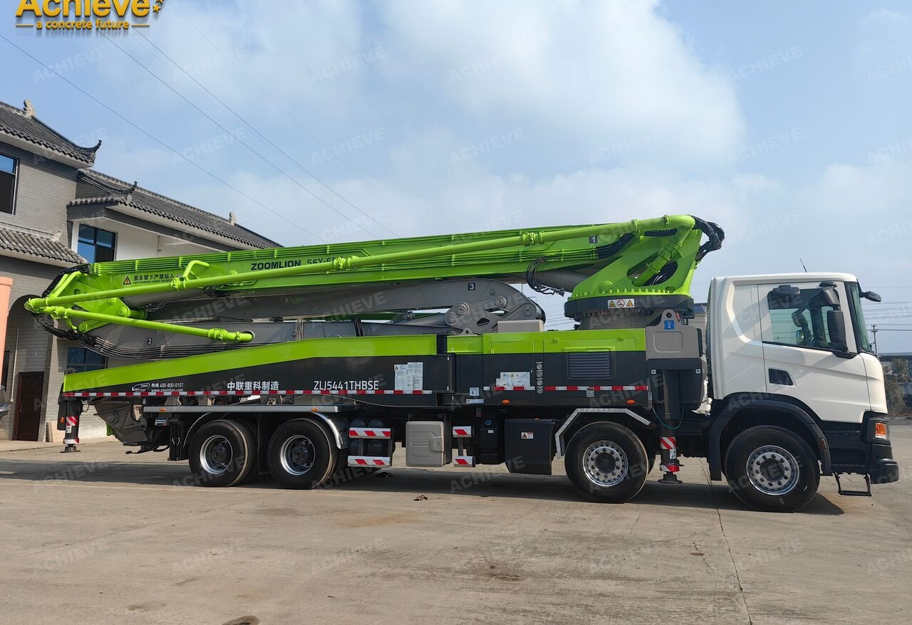 مضخة خرسانة ZOOMLION ZOOMLION 2019 ZOOMLION 56X-6RZ 56M Scania P450 8x4【ACHIEVE】TOP CONDITION!!!: صور 21
