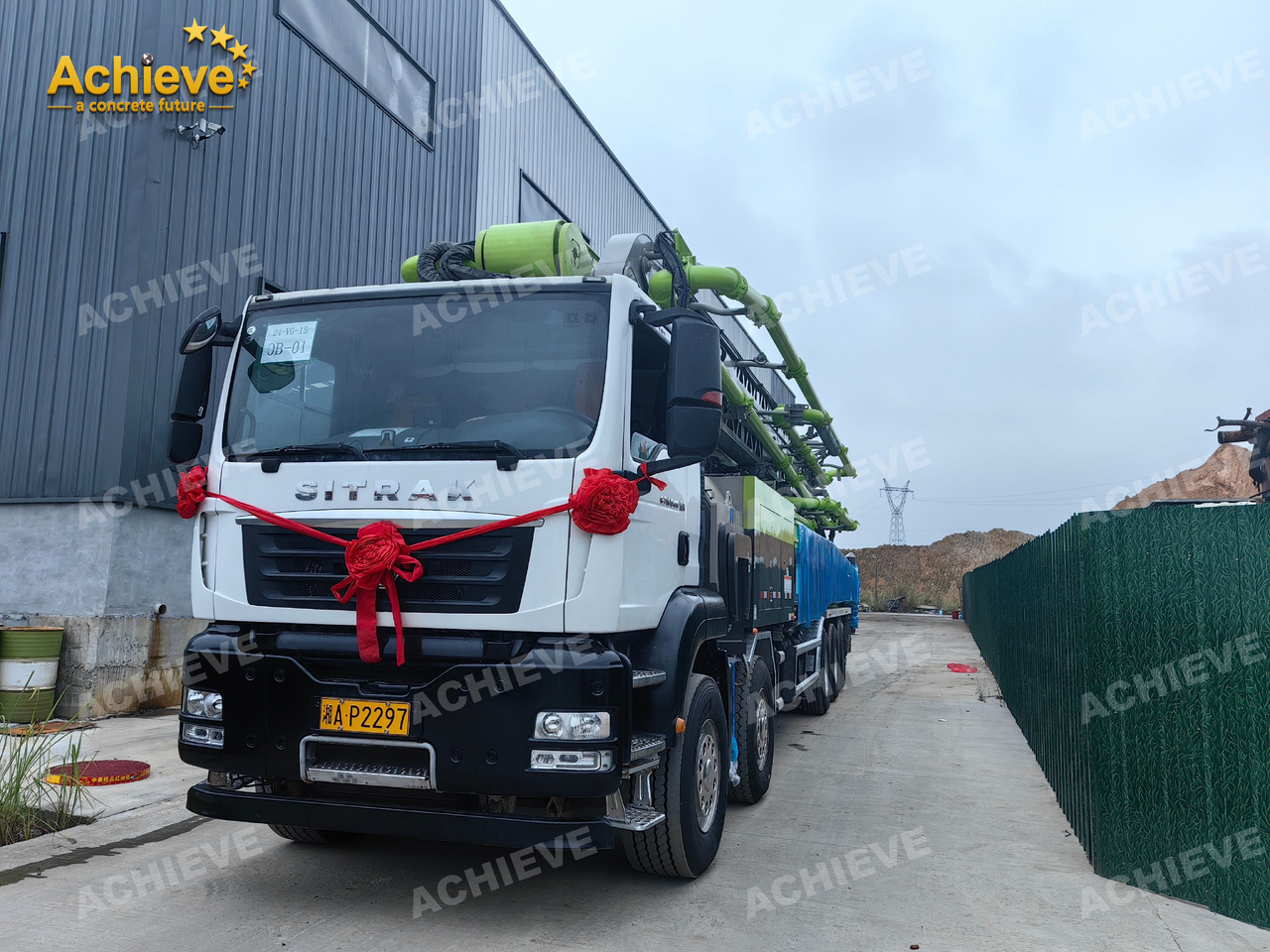 Zoomlion Zoomlion 70M 70X-6RZ Concrete pump truck ACTROS 4141 【ACHIEVE】TOP CONDITION!!! - مضخة خرسانة: صور 4 Zoomlion Zoomlion 70M 70X-6RZ Concrete pump truck ACTROS 4141 【ACHIEVE】TOP CONDITION!!! - مضخة خرسانة: صور 4