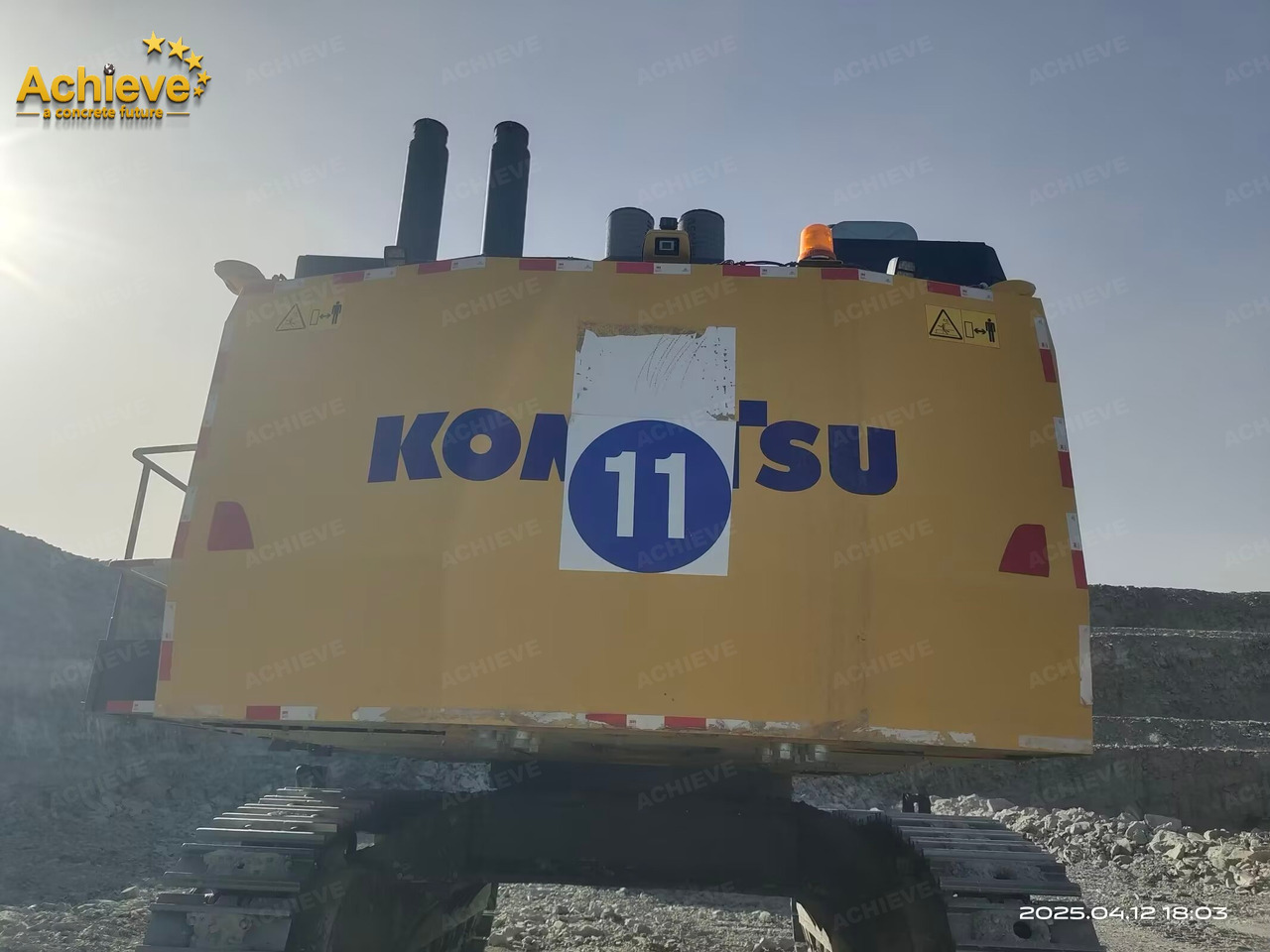 حفارات زحافة komatsu 【ACHIEVE】TOP CONDITION!!! PC1250-11R 2023 4500h Horsepower (HP) 758 HP @ 1,800 rpm Operating weight (lbs) 269,300 - 272,600 Bucket Capacity (yd3) 5.3-9.5: صور 18 حفارات زحافة komatsu 【ACHIEVE】TOP CONDITION!!! PC1250-11R 2023 4500h Horsepower (HP) 758 HP @ 1,800 rpm Operating weight (lbs) 269,300 - 272,600 Bucket Capacity (yd3) 5.3-9.5: صور 18