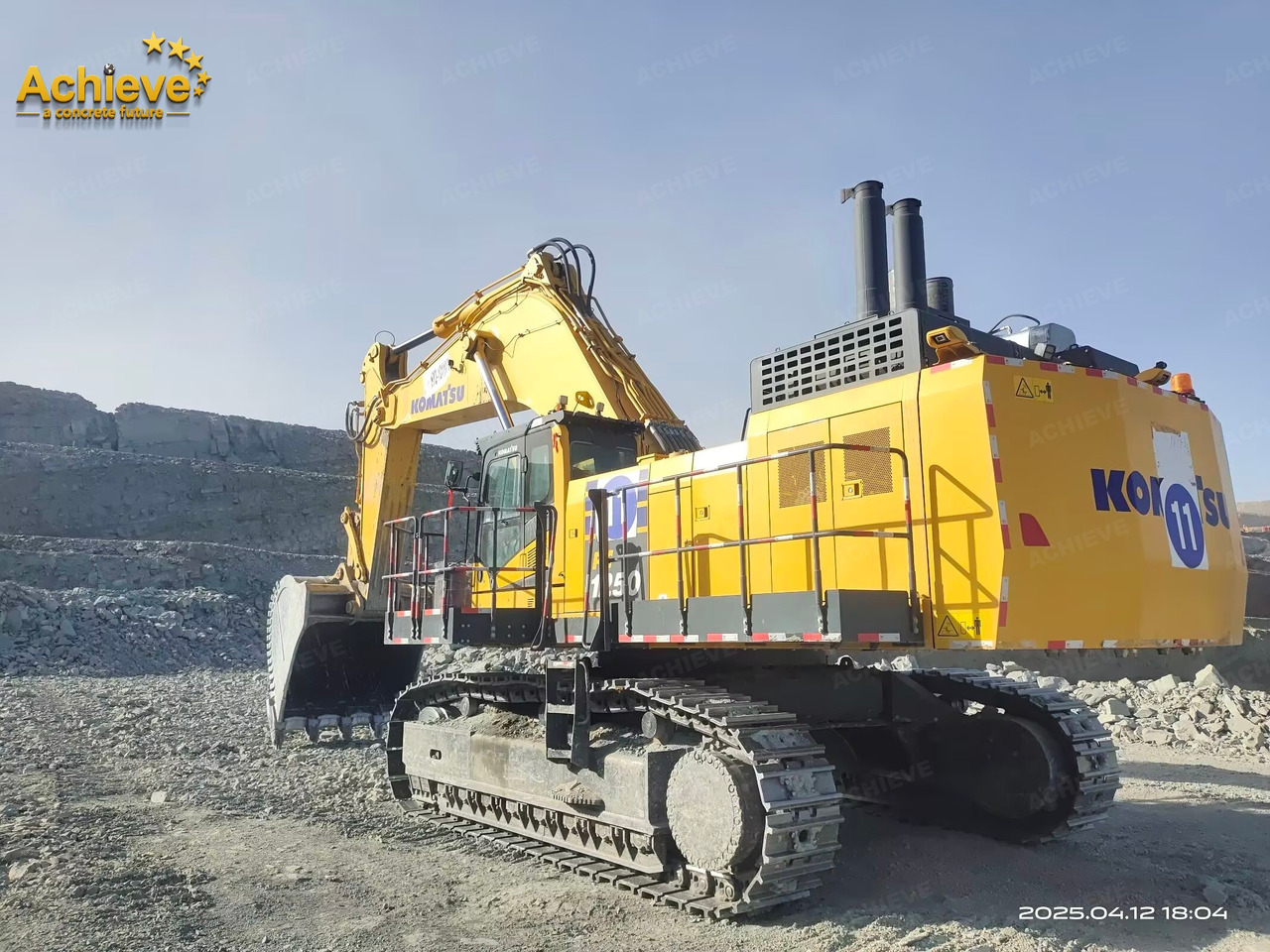 حفارات زحافة komatsu 【ACHIEVE】TOP CONDITION!!! PC1250-11R 2023 4500h Horsepower (HP) 758 HP @ 1,800 rpm Operating weight (lbs) 269,300 - 272,600 Bucket Capacity (yd3) 5.3-9.5: صور 19 حفارات زحافة komatsu 【ACHIEVE】TOP CONDITION!!! PC1250-11R 2023 4500h Horsepower (HP) 758 HP @ 1,800 rpm Operating weight (lbs) 269,300 - 272,600 Bucket Capacity (yd3) 5.3-9.5: صور 19
