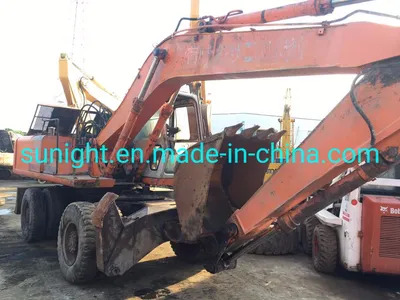 Original Japanese Wheel Excavator Hitachi Ex160wd Can Be Exported to Pakistan, Afghanistan - حفارات زحافة: صور 1 Original Japanese Wheel Excavator Hitachi Ex160wd Can Be Exported to Pakistan, Afghanistan - حفارات زحافة: صور 1