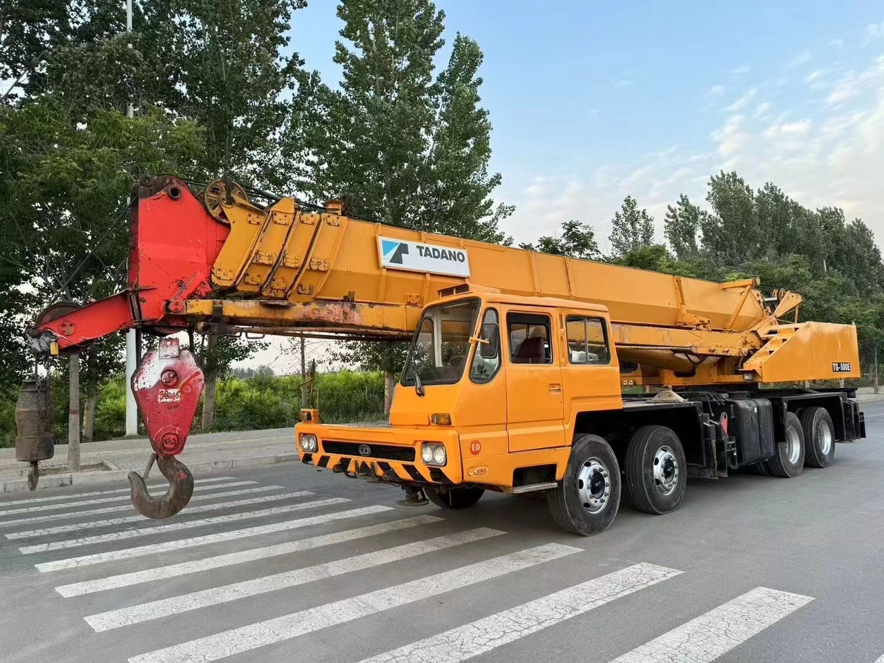 TADANO TG500E Good Condition 50 ton Truck Crane - موبايل كرين: صور 1 TADANO TG500E Good Condition 50 ton Truck Crane - موبايل كرين: صور 1