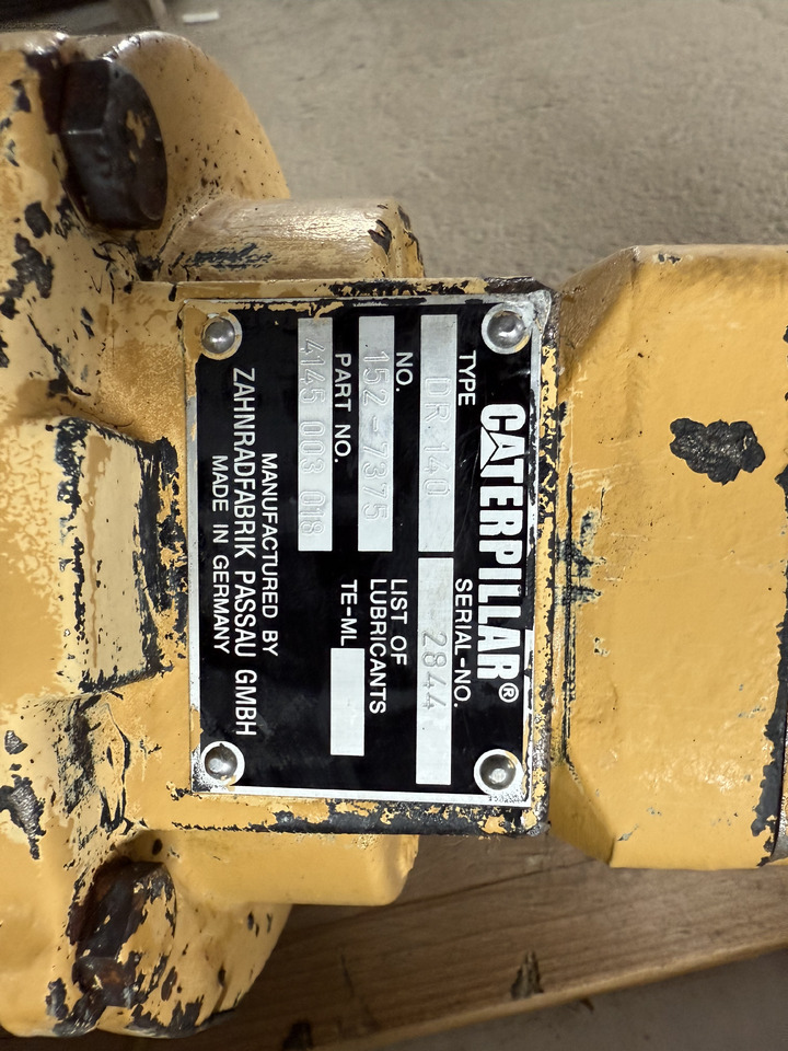 CATERPILLAR DR140 - محرك سوينغ - حفارة مصغرة: صور 5 CATERPILLAR DR140 - محرك سوينغ - حفارة مصغرة: صور 5