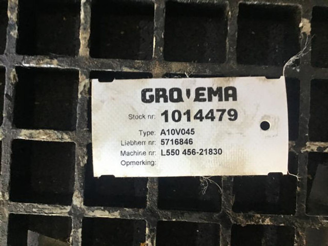 Liebherr A10V045 - مضخة هيدروليكية: صور 4 Liebherr A10V045 - مضخة هيدروليكية: صور 4