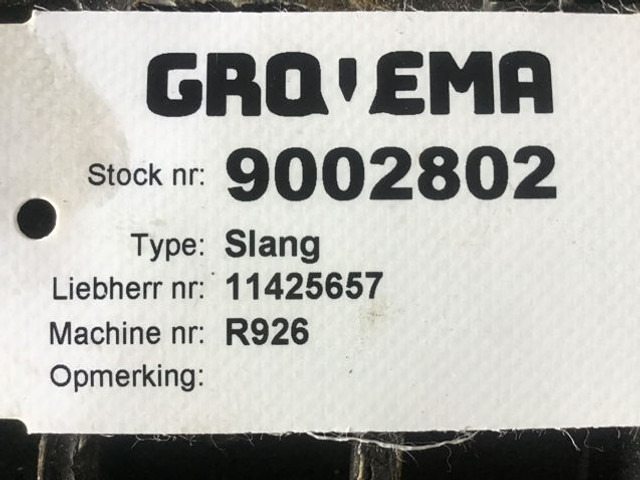 Liebherr A928 / R926 / R930 - أنبوب سحب الهواء: صور 4 Liebherr A928 / R926 / R930 - أنبوب سحب الهواء: صور 4