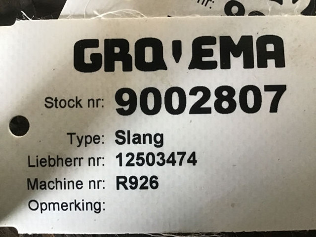 Liebherr A928 / R926 / R930 - أنبوب سحب الهواء: صور 1 Liebherr A928 / R926 / R930 - أنبوب سحب الهواء: صور 1