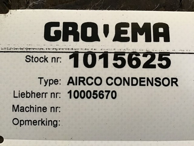 Liebherr Capacitor Unit - جزء تكييف الهواء: صور 2 Liebherr Capacitor Unit - جزء تكييف الهواء: صور 2