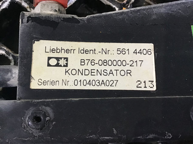Liebherr Capacitor Unit - جزء تكييف الهواء: صور 2 Liebherr Capacitor Unit - جزء تكييف الهواء: صور 2