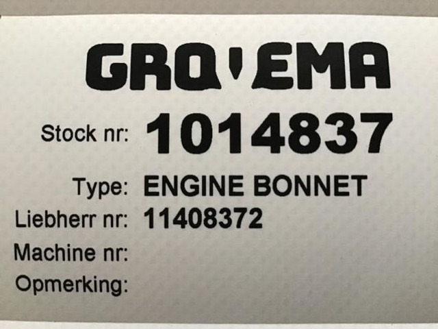 Liebherr Engine Bonnet - هود: صور 3 Liebherr Engine Bonnet - هود: صور 3