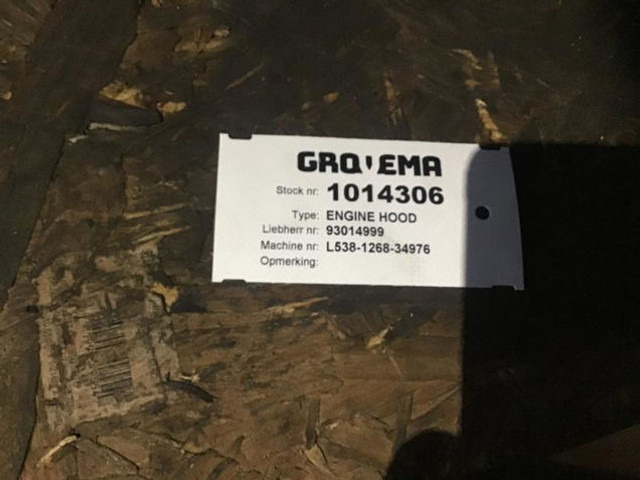 Liebherr Engine Hood - هود: صور 4 Liebherr Engine Hood - هود: صور 4