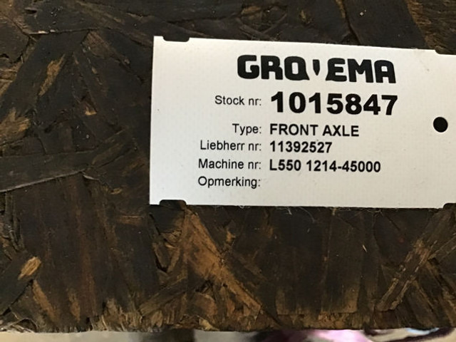 المحور و قطع الغيار Liebherr Frontaxle: صور 1