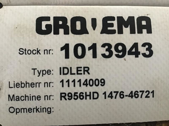 قطع الغيار Liebherr Guide Wheel D8L: صور 12