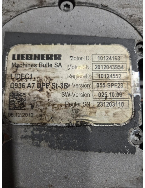 Liebherr Motor Control - كتلة التحكم: صور 2 Liebherr Motor Control - كتلة التحكم: صور 2