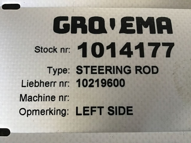 Liebherr Steering Rod Left - قيادة السيارة: صور 5 Liebherr Steering Rod Left - قيادة السيارة: صور 5