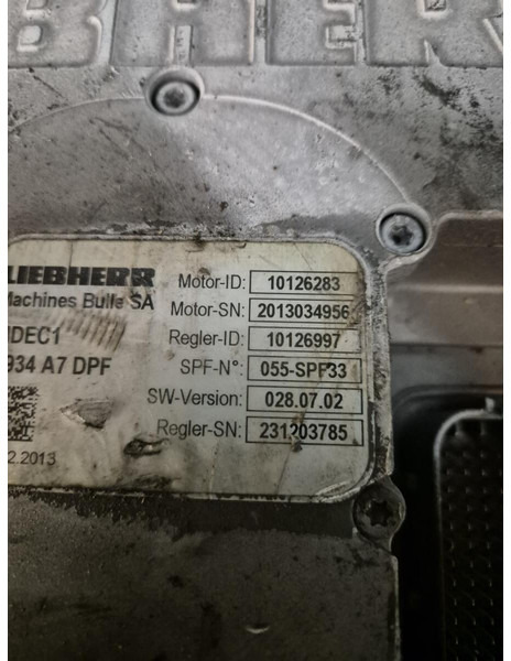 Liebherr - كتلة التحكم: صور 2 Liebherr - كتلة التحكم: صور 2