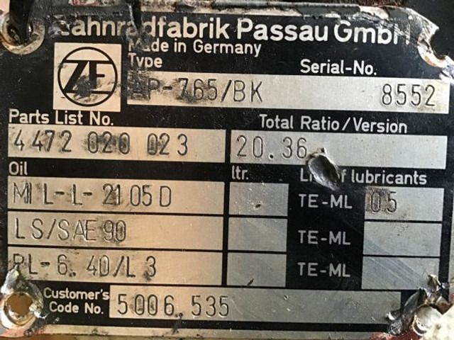 ZF Final Drive - تعليق: صور 4 ZF Final Drive - تعليق: صور 4