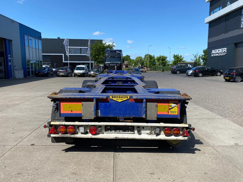 Broshuis 2Connect 2AKCC / 4 Axles / 3x Steering Axle / 2x Lift Axle - شاحنات الحاويات / جسم علوي قابل للتغيير نصف مقطورة: صور 2 Broshuis 2Connect 2AKCC / 4 Axles / 3x Steering Axle / 2x Lift Axle - شاحنات الحاويات / جسم علوي قابل للتغيير نصف مقطورة: صور 2
