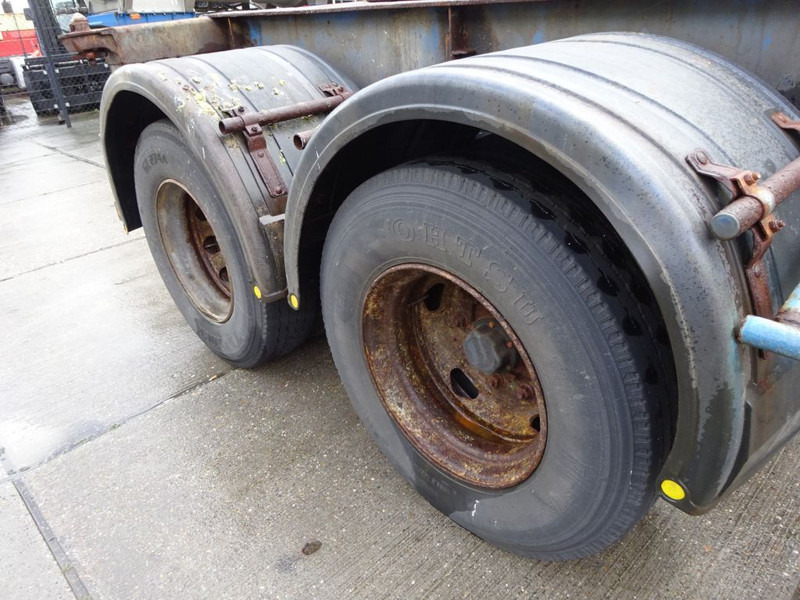 Groenewegen 20 FT Chassis / Steel Suspension / Double Tyres - شاحنات الحاويات / جسم علوي قابل للتغيير نصف مقطورة: صور 4 Groenewegen 20 FT Chassis / Steel Suspension / Double Tyres - شاحنات الحاويات / جسم علوي قابل للتغيير نصف مقطورة: صور 4