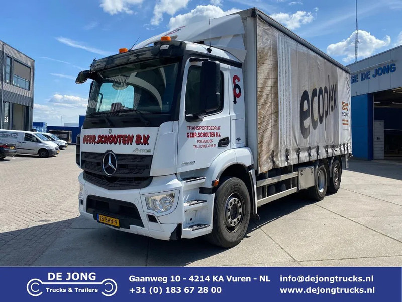 Mercedes-Benz Antos 2840 / 6x2/4 / Tautliner / Kooiaap - شاحنة ستارة: صور 1 Mercedes-Benz Antos 2840 / 6x2/4 / Tautliner / Kooiaap - شاحنة ستارة: صور 1