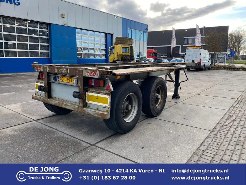 Pacton Container Chassis 20 FT / Steel Suspension - شاحنات الحاويات / جسم علوي قابل للتغيير نصف مقطورة: صور 1 Pacton Container Chassis 20 FT / Steel Suspension - شاحنات الحاويات / جسم علوي قابل للتغيير نصف مقطورة: صور 1