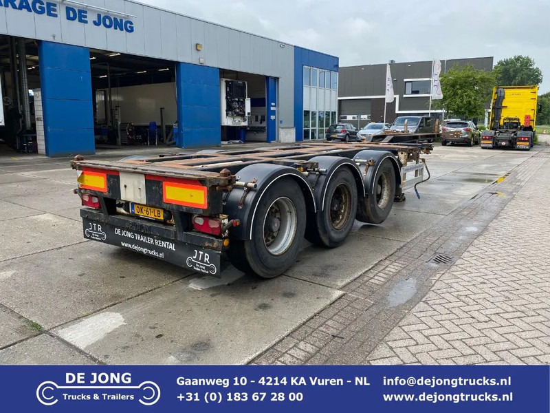 Pacton T3-010 / 3x Extendable / SAF + Drum / 1x lift - شاحنات الحاويات / جسم علوي قابل للتغيير نصف مقطورة: صور 1 Pacton T3-010 / 3x Extendable / SAF + Drum / 1x lift - شاحنات الحاويات / جسم علوي قابل للتغيير نصف مقطورة: صور 1