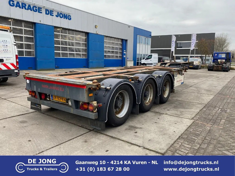 Pacton TXC 343 Multi / 3x Extendable / 1x Lift Axle - شاحنات الحاويات / جسم علوي قابل للتغيير نصف مقطورة: صور 1 Pacton TXC 343 Multi / 3x Extendable / 1x Lift Axle - شاحنات الحاويات / جسم علوي قابل للتغيير نصف مقطورة: صور 1