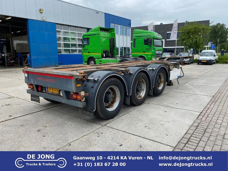Pacton TXC 343 Multi / 3x Extendable / 1x Lift Axle - شاحنات الحاويات / جسم علوي قابل للتغيير نصف مقطورة: صور 1 Pacton TXC 343 Multi / 3x Extendable / 1x Lift Axle - شاحنات الحاويات / جسم علوي قابل للتغيير نصف مقطورة: صور 1